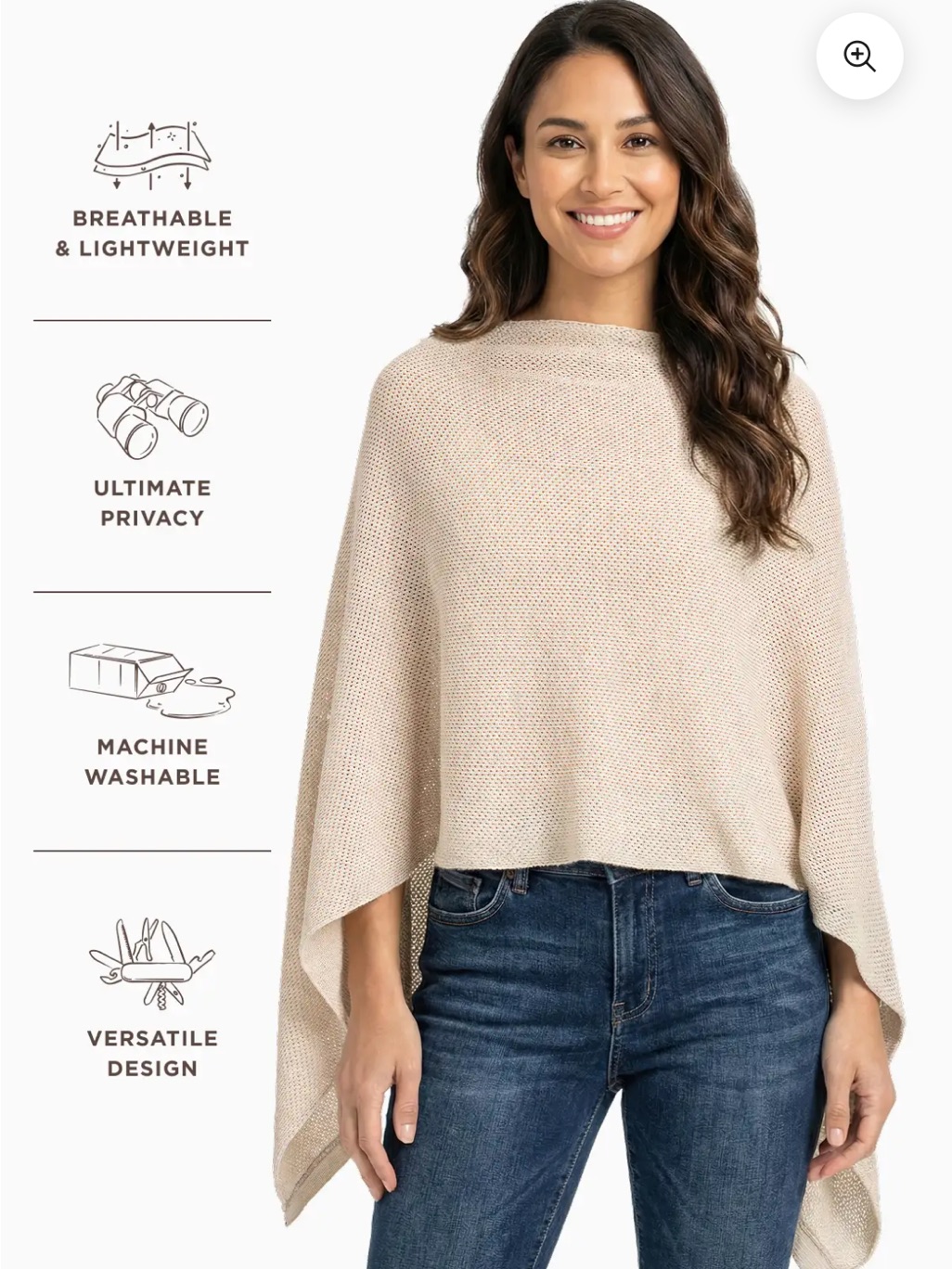 Nwot We Are Amma Nursing Breast Feeding Security Top — image 5 of 8